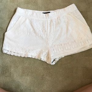 Lace shorts